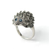 Vintage Punk Ring Unique Carved