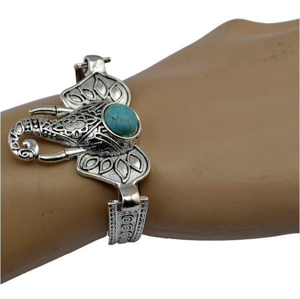 Turquoise Charm Bracelets Bangles Boho Jewelry